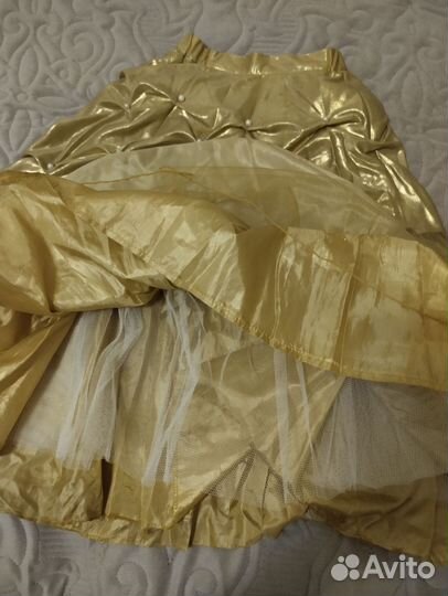Золотое платье