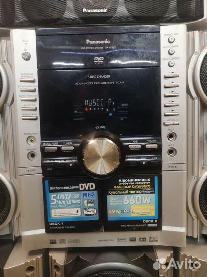 Музыкальный центр panasonic sa vk850 c Bluetooth