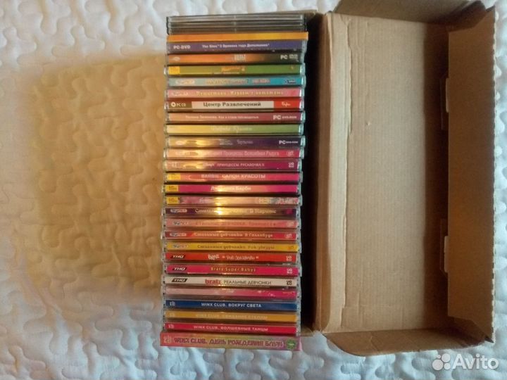 Игры на CD дисках для пк (PC), для девочек