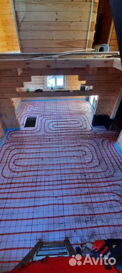 Тёплый пол водянной Актуальное отопление