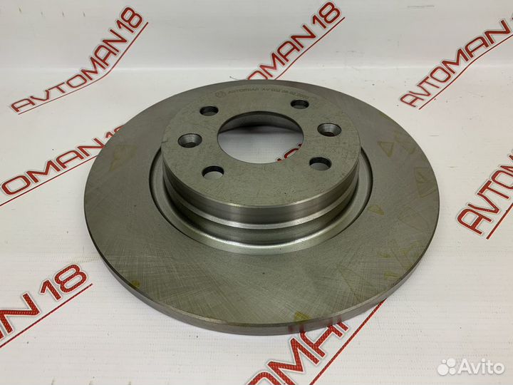 Диск тормозной Logan, Largus не вентилируемый