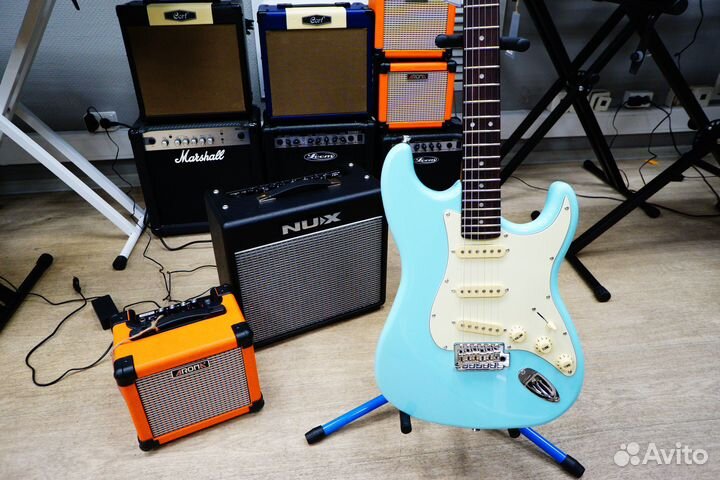 Электрогитара с комбиком