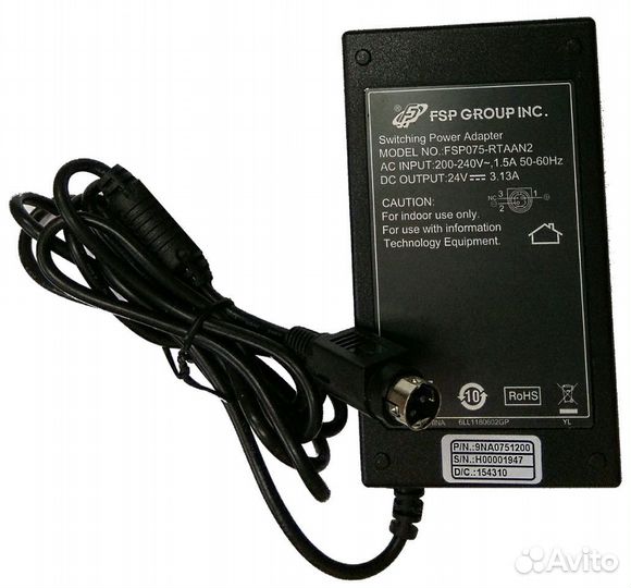 Блок питания FSP Power Adapter 24V FSP075-rtaan2