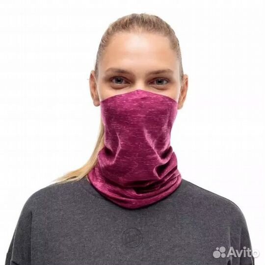 Бандана-маска защитная Buff Filter Tube Pink HTR