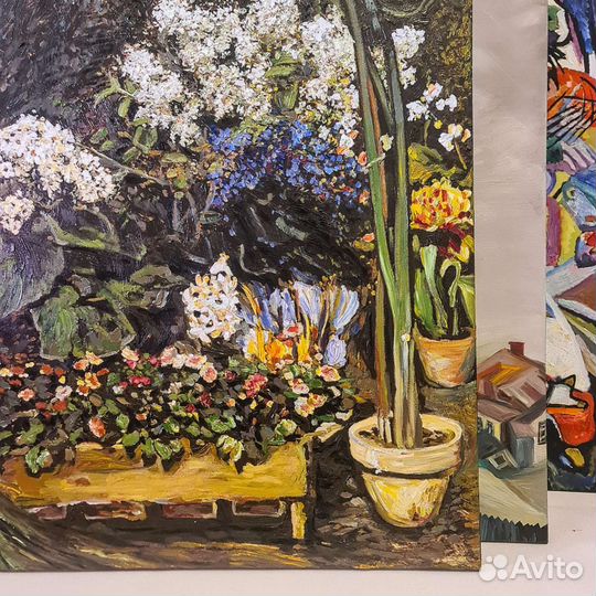 Живописная картина маслом на холсте. Ренуар