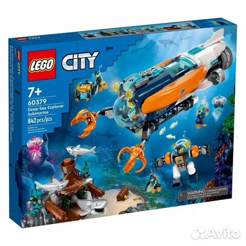 Конструктор lego City 60379 Глубоководная исследо