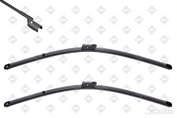 Щетки стеклоочистителя бескаркасные 530/530мм