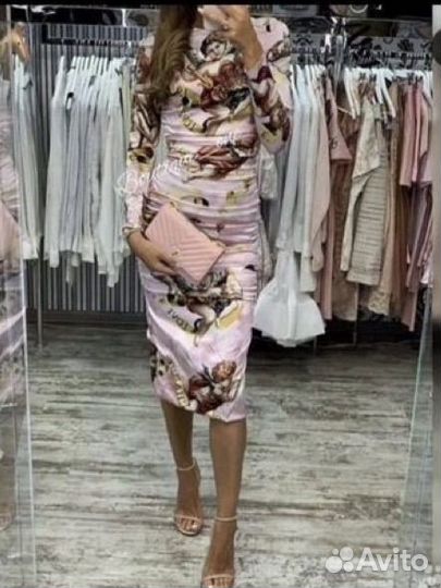 Платье шелк 100%