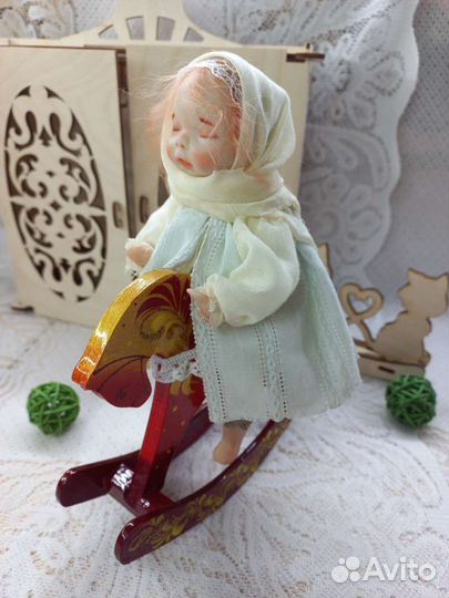 Интерьерная кукла ручной работы