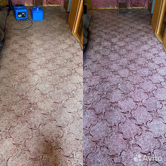 Химчистка мягкой мебели, ковров, матрасов