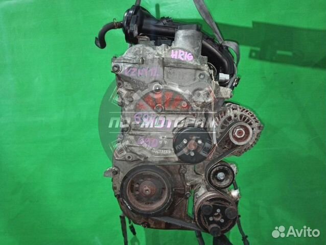 Двигатель HR16DE 1.6 Nissan AD Y12 Wagon из Японии