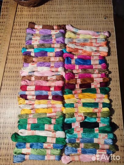 Нитки Мулине СССР