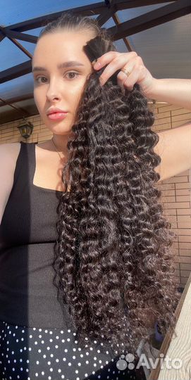 Волосы для наращивания кудри