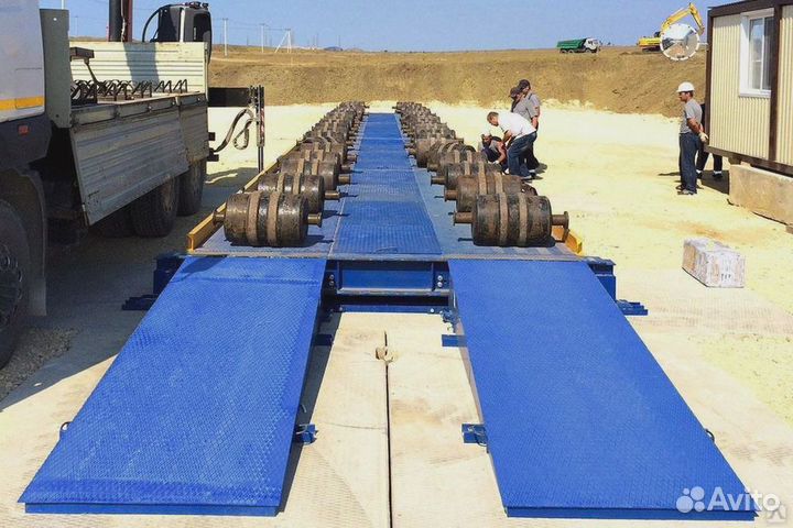Автомобильные весы бесфундаментные от 10 до 80 тон