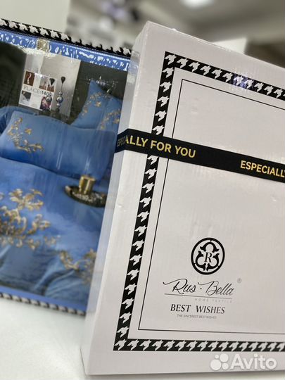 Комплект постельного белья евро