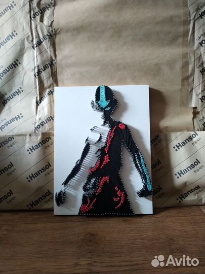 Картина аватар легнда об Аанге светится в темноте