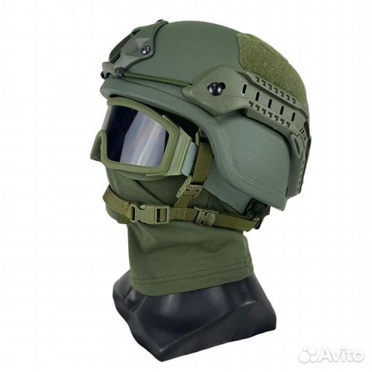 Ушастый тактический шлем утолщен Беркут арамид бр2