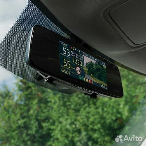 Регистратор комбо Зеркало iBOX Range WiFi dual