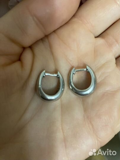 Серебряные серьги