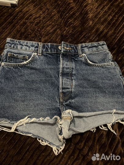 Джинсовые шорты bershka
