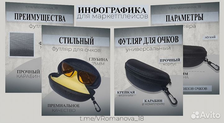 Инфографика для маркетплейсов (wildberries ozon)