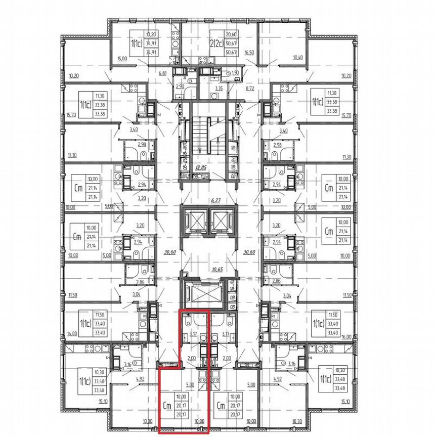 Квартира-студия, 20,2 м², 18/20 эт.