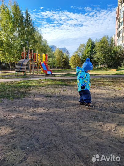 Детская куртка на мальчика размер 80