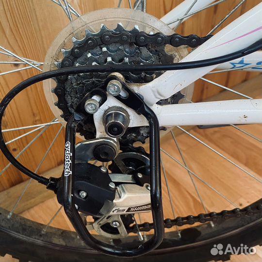 Велосипед 24 stern для девочек розовый белый