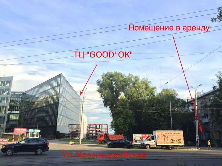 Здесь можно открыть бизнес 57кв.м. У ТЦ Гудок