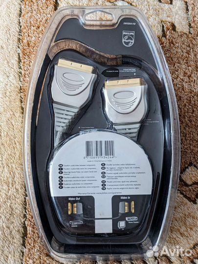 Кабель scart to scart Philips SWV3541