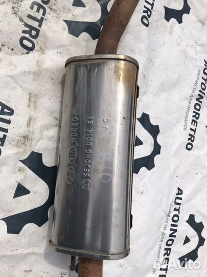 Глушитель. Резонатор Кио Рио 3