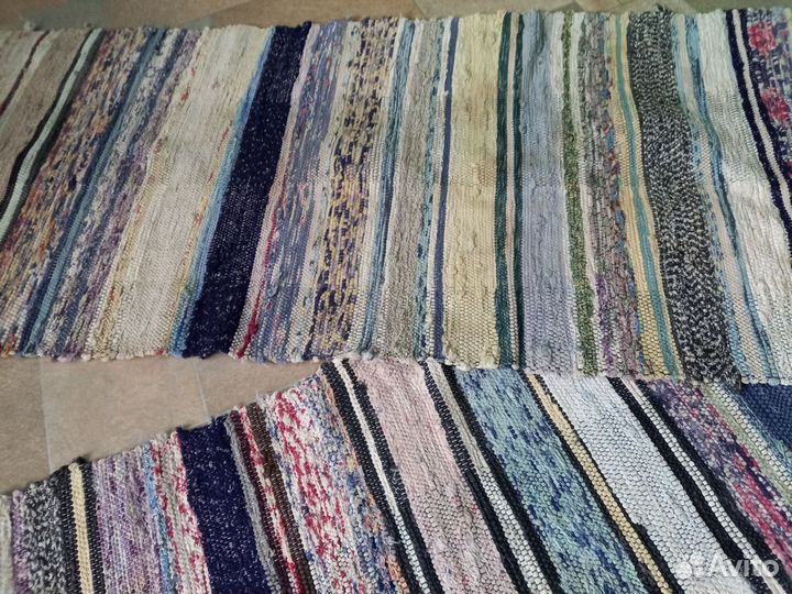 Домотканная дорожка-половик 2шт