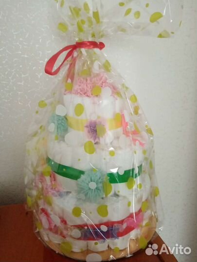 Торт из памперсов