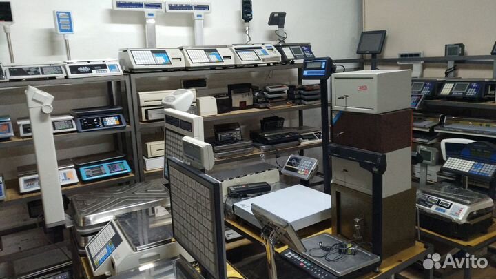 Весы электронные торговые и денежные ящики