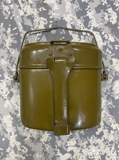 Армейский Котелок Солдатский, зеленый