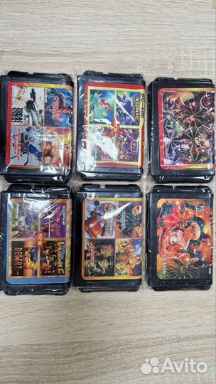 Картриджи на Sega