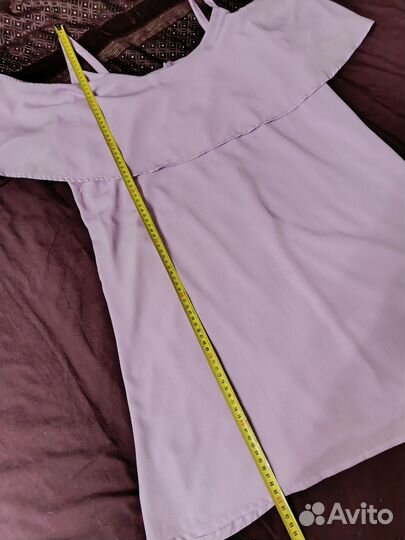 Лавандовый новый сарафан 48-50р