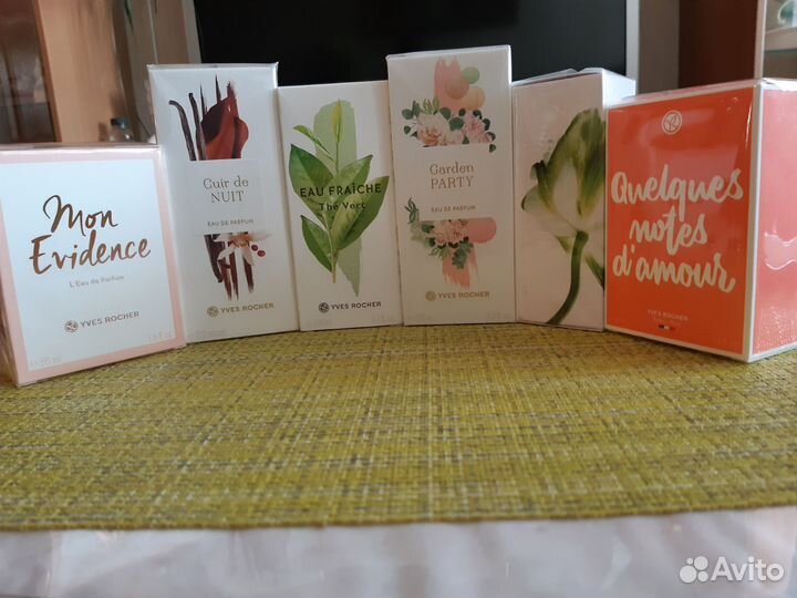 Туалетная вода женская yves rocher