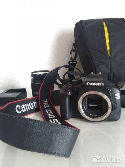 Зеркальный фотоаппарат canon 550d