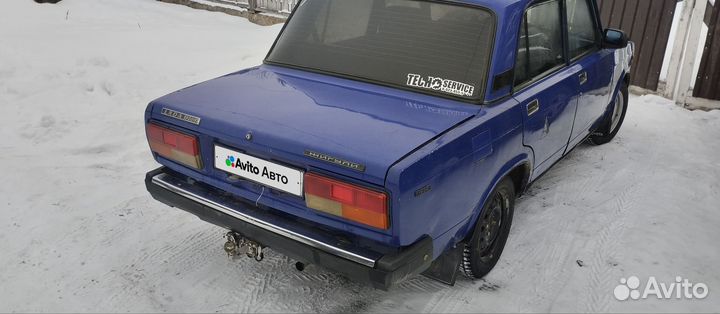 ВАЗ 2107 1.5 МТ, 2000, 150 000 км