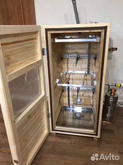 Коптильня хол копчения на 214л с эл статикой