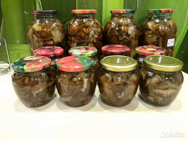Грибы. Маринованные