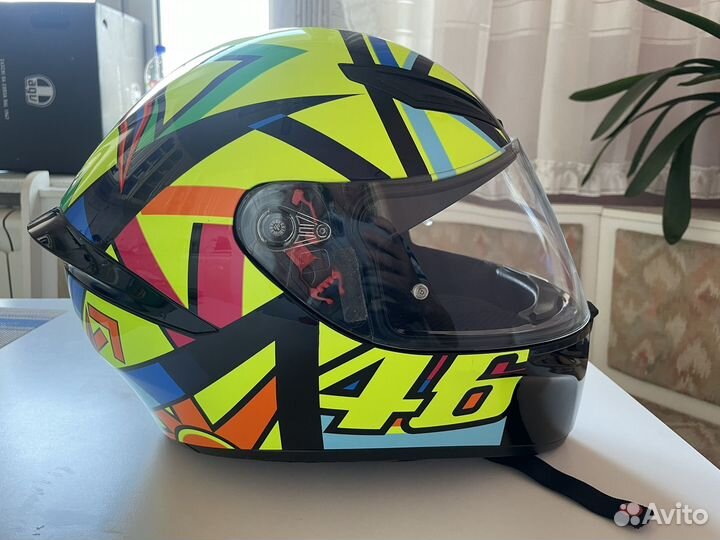 Мото шлем интеграл agv k1 soleluna размер ml