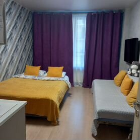 Квартира-студия, 24 м², 2 кровати