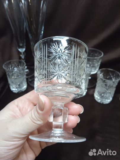 Стопки, рюмки, бокалы СССР