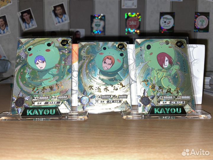 Карточки Наруто