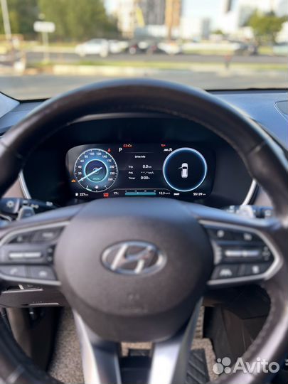 Hyundai Santa Fe 2.2 AMT, 2020, 55 000 км