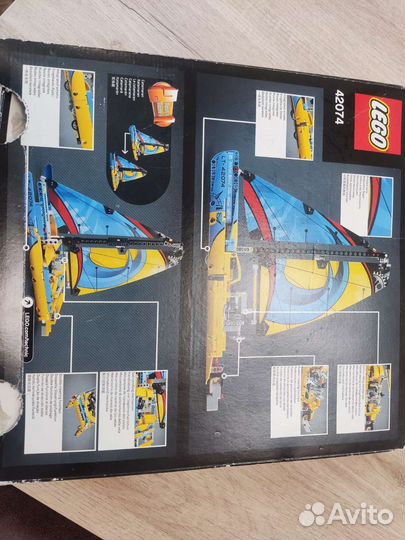 Lego technic новый 42074 Яхта