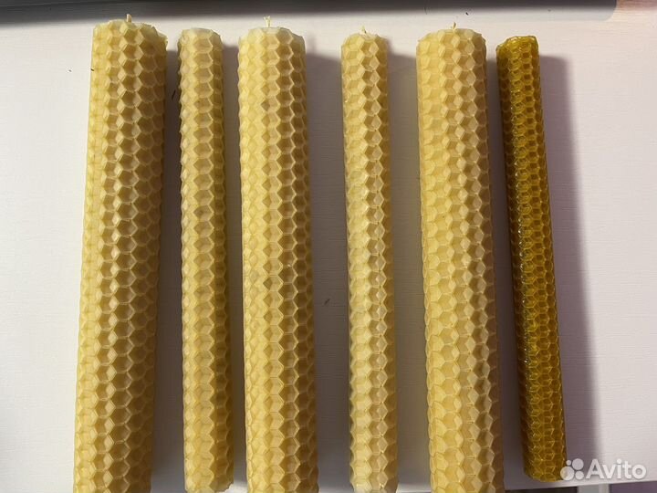 Свечи из вощины