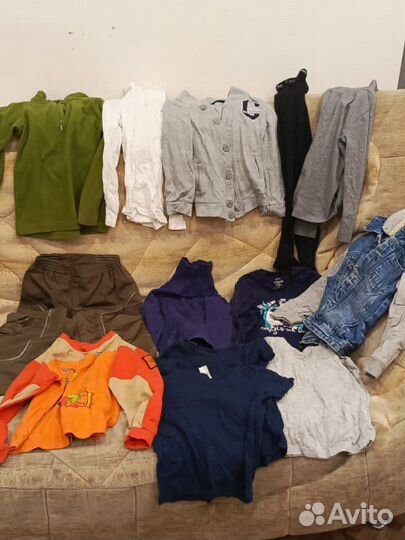 Вещи пакетом для мальчика 110
